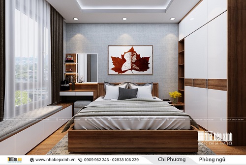 Thiết kế nội thất phòng ngủ đẹp tại Emerald Celadon City 63m2